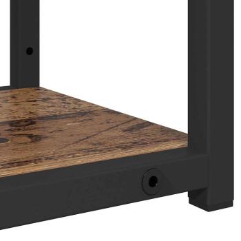 Wandregal mit Regal Altholz 60 x 21 x 78,5 cm Holzwerkstoff