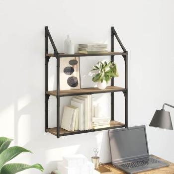 Wandregal Artisan-Eiche 60 x 21 x 78,5 cm Holzwerkstoff