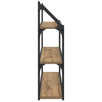 Wandregal Artisan-Eiche 80 x 21 x 78,5 cm Holzwerkstoff