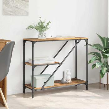 ARDEBO.de - Konsolentisch Altholz 88,5 x 30 x 75 cm Holzwerkstoff