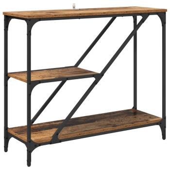 Konsolentisch Altholz 88,5 x 30 x 75 cm Holzwerkstoff