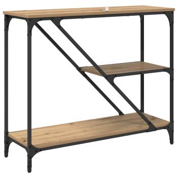 Konsolentisch Artisan-Eiche 88,5 x 30 x 75 cm Holzwerkstoff
