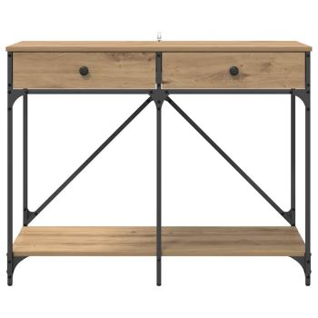 Konsolentisch Artisan-Eiche 100 x 39 x 78,5 cm Holzwerkstoff