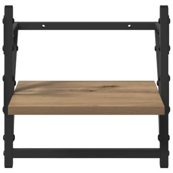 Wandregal-Set mit Regal 6 pcs Artisan-Eiche 100 x 25 x 30 cm