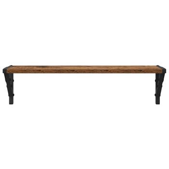 Wandregale 2 pcs Altholz 60 x 15 x 15,5 cm Holzwerkstoff