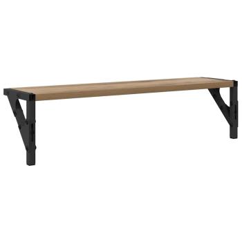 Wandregale 2 pcs Artisan-Eiche 60 x 15 x 15,5 cm Holzwerkstoff