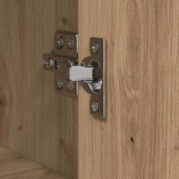 Hochboard Artisan-Eiche 35 x 37 x 142 cm Holzwerkstoff