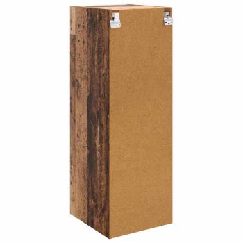 Wandschrank Wandmontiert Altholz 35 x 37 x 102 cm Holzwerkstoff