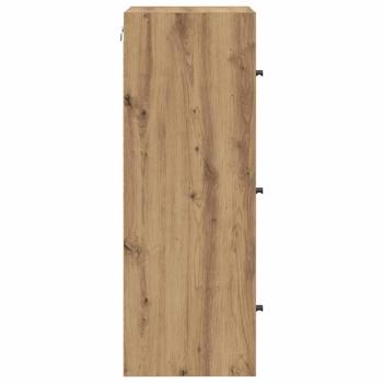 Wandschrank Artisan-Eiche 35 x 37 x 102 cm Holzwerkstoff