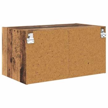 Wandschrank Wandmontiert Altholz 68 x 37 x 35 cm Holzwerkstoff