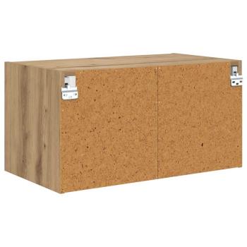 Wandschränke 2 pcs Artisan-Eiche 68 x 37 x 35 cm Holzwerkstoff