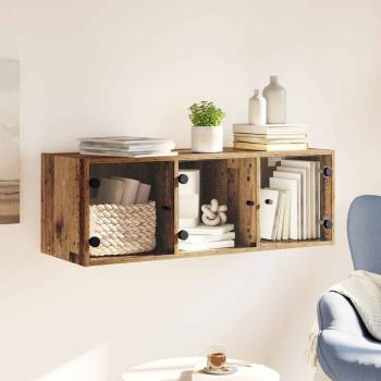 Wandschrank Wandmontiert Altholz 102 x 37 x 35 cm Holzwerkstoff