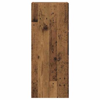 TV-Wandregal Altholz 40,5 x 30 x 102 cm Holzwerkstoff