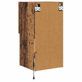 Wandmontierter TV Schrank Altholz 30,5 x 30 x 60 cm