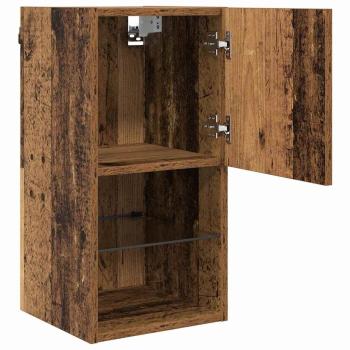 Wandmontierter TV Schrank Altholz 30,5 x 30 x 60 cm