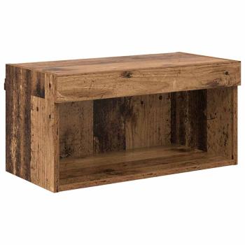 ARDEBO.de - TV-Schränk Wandmontiert Altholz 60 x 30 x 30 cm Holzwerkstoff