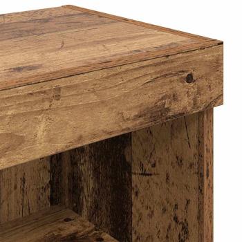 TV-Schränk Wandmontiert Altholz 60 x 30 x 30 cm Holzwerkstoff
