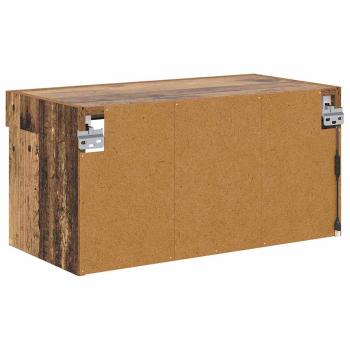TV-Schränk Wandmontiert Altholz 60 x 30 x 30 cm Holzwerkstoff