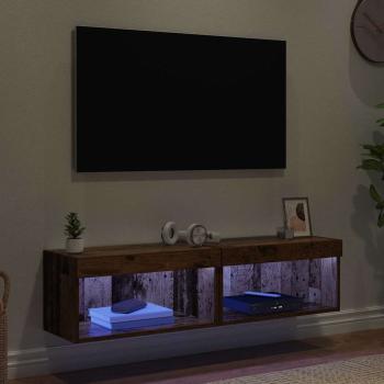 Fernsehtische 2 pcs Altholz 60 x 30 x 30 cm Holzwerkstoff