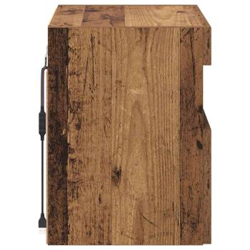 TV-Wandregale 2 pcs Altholz 40 x 30 x 40 cm Holzwerkstoff
