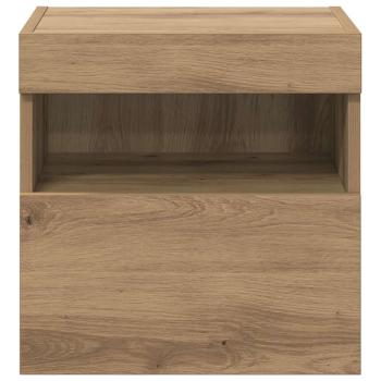 TV-Wandregal Artisan-Eiche 40 x 30 x 40 cm Holzwerkstoff