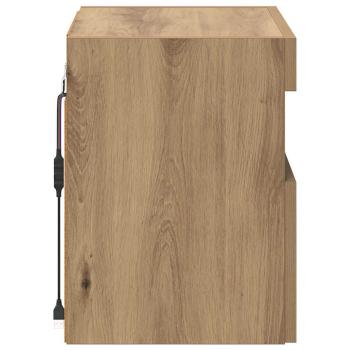 TV-Wandregal Artisan-Eiche 40 x 30 x 40 cm Holzwerkstoff