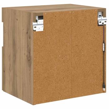 TV-Wandregal Artisan-Eiche 40 x 30 x 40 cm Holzwerkstoff