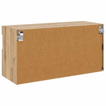 TV-Wandregal Artisan-Eiche 80 x 30 x 40 cm Holzwerkstoff