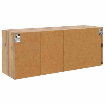 TV-Wandregal Artisan-Eiche 100 x 30 x 40 cm Holzwerkstoff