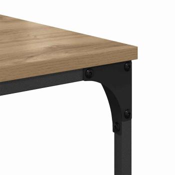 Bücherregal Artisan-Eiche 76 x 33 x 188,5 cm Holzwerkstoff