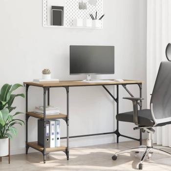 ARDEBO.de - Schreibtisch Artisan-Eiche 120 x 50 x 75 cm Holzwerkstoff