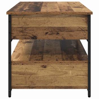 Couchtisch mit Schubladen Altholz 85 x 50 x 50 cm Holzwerkstoff