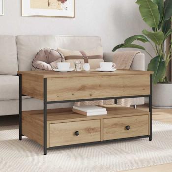 Couchtisch Artisan-Eiche 85 x 50 x 50 cm Holzwerkstoff