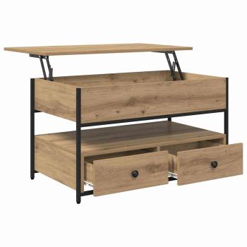 Couchtisch Artisan-Eiche 85 x 50 x 50 cm Holzwerkstoff