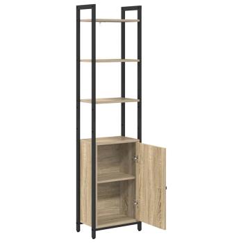 Bücherregal Sonoma-Eiche 40 x 24 x 161 cm Holzwerkstoff