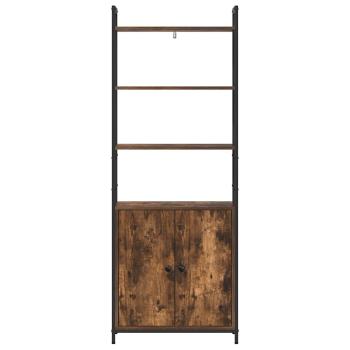 Bücherregal Geräucherte Eiche 60 x 24 x 161 cm Holzwerkstoff