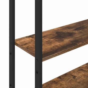 Bücherregal Geräucherte Eiche 60 x 24 x 161 cm Holzwerkstoff