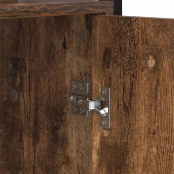 Bücherregal Geräucherte Eiche 60 x 24 x 161 cm Holzwerkstoff