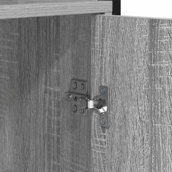 Bücherregal Graues Sonoma 60 x 24 x 161 cm Holzwerkstoff