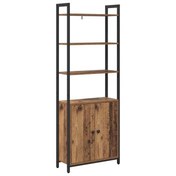 Bücherregal Altholz 60 x 24 x 161 cm Holzwerkstoff