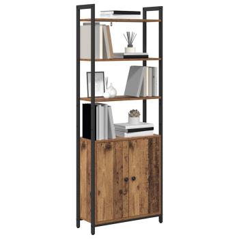 Bücherregal Altholz 60 x 24 x 161 cm Holzwerkstoff