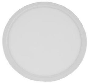 ARDEBO.de REV LED Feuchtraumleuchte, Rund, mit HF-Sensor, Ø 22CM 16 W, weiß