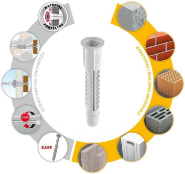 TOX Deco 12/76 Allzweckdübel (016260101)