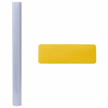 Statisches Fensterfolie Frostiges Grau 90 x 500 cm PVC