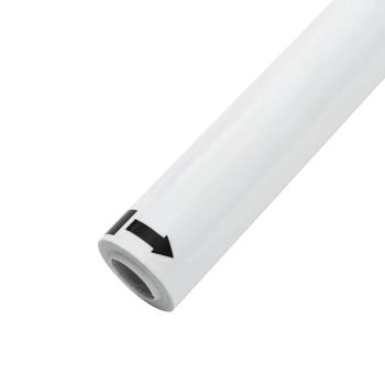 Statisches Fensterfolie Frostiges Weiß 60 x 2000 cm PVC