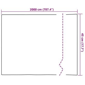 Statisches Fensterfolie 3D Regenbogenmuster 45 x 2000 cm PVC