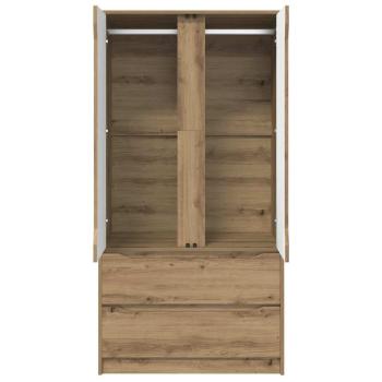 Badezimmerschrank mit Speicher Artisan-Eiche 79,5 x 49 x 156 cm