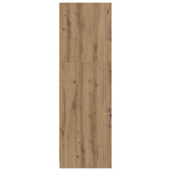 Badezimmerschrank mit Speicher Artisan-Eiche 79,5 x 49 x 156 cm