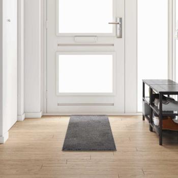 ARDEBO.de - Teppichläufer Grau 50 x 250 cm 100% Polypropylen Tuft