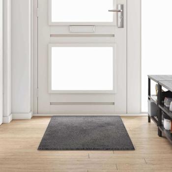 ARDEBO.de - Teppichläufer Grau 80 x 200 cm 100% Polypropylen Tuft